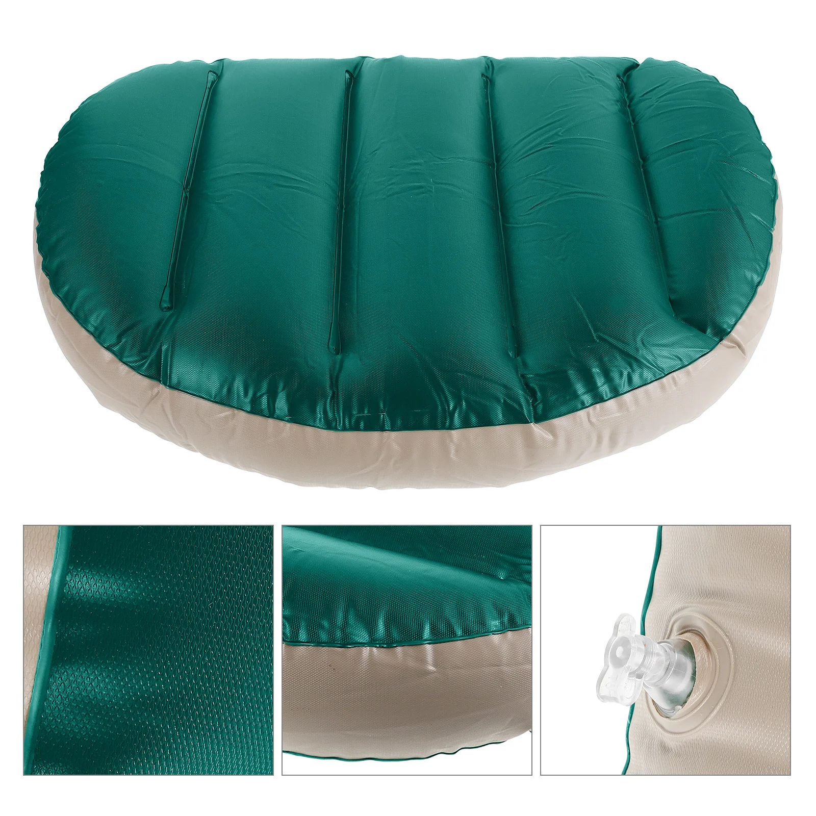 

Inflatable Seat Cushion for Kayak Boat Padded Support Comfortable Air Seat Pad Outdoor Camping Fishing Travel Accessory