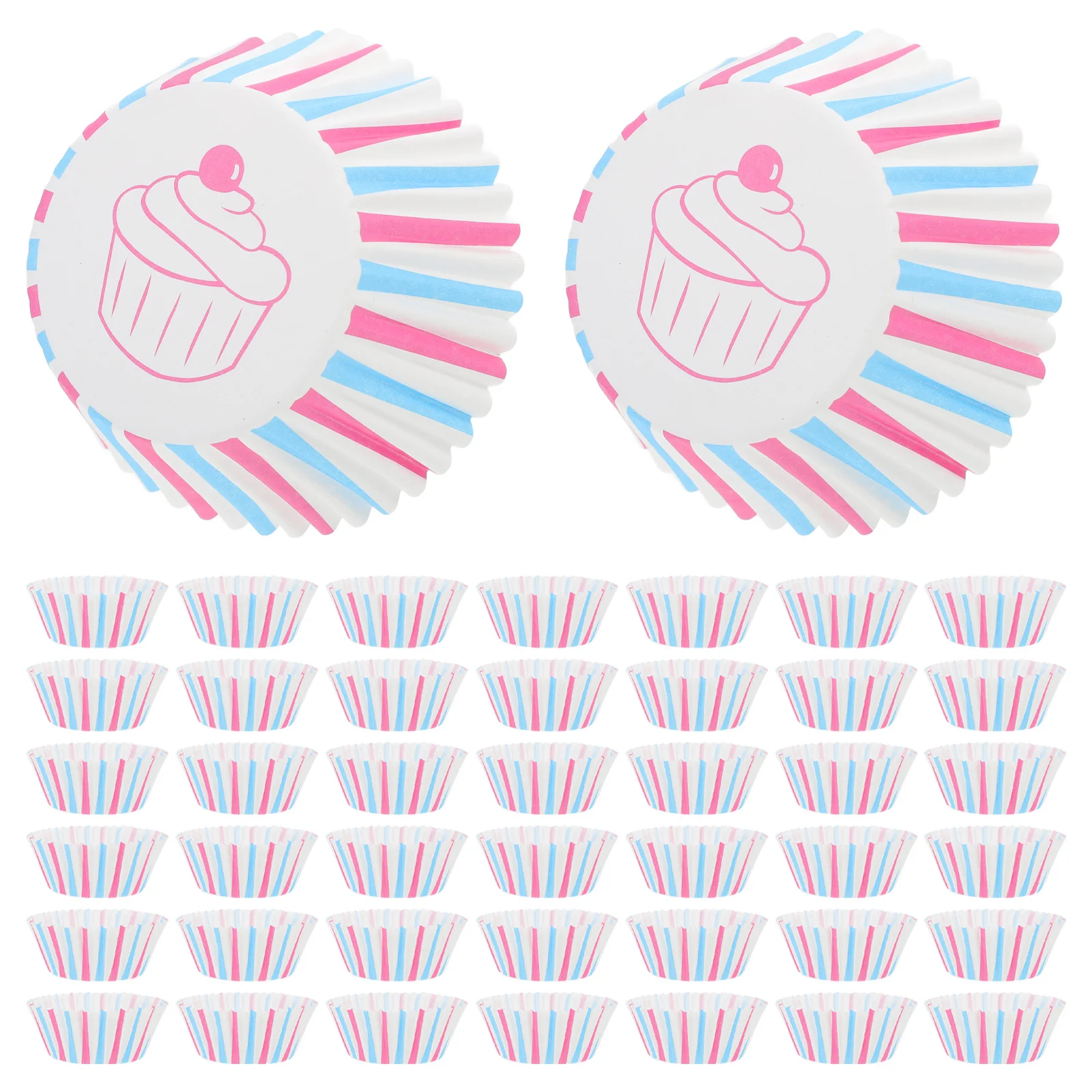 

100Pcs Cake Paper Liners Oil-Proof Food-Safe Baking Cup Wrappers Cupcake Muffin Liners Party Dessert Cases Cupcake Liner