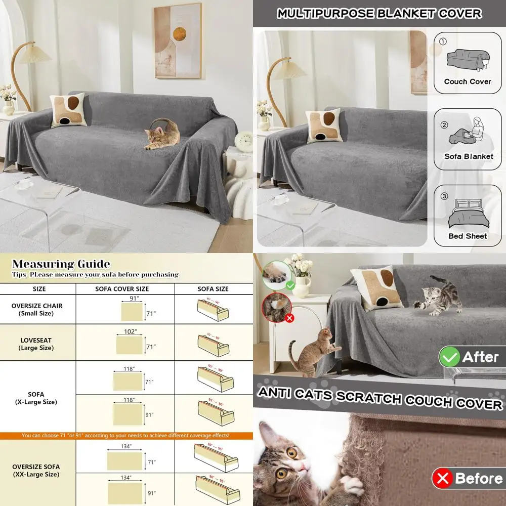 

Чехлы для дивана Meetsky для 3-х подушек, устойчивые к царапинам чехлы для диванов, моющиеся защитные чехлы для диванов, секционные чехлы для диванов для собак, мягкие l