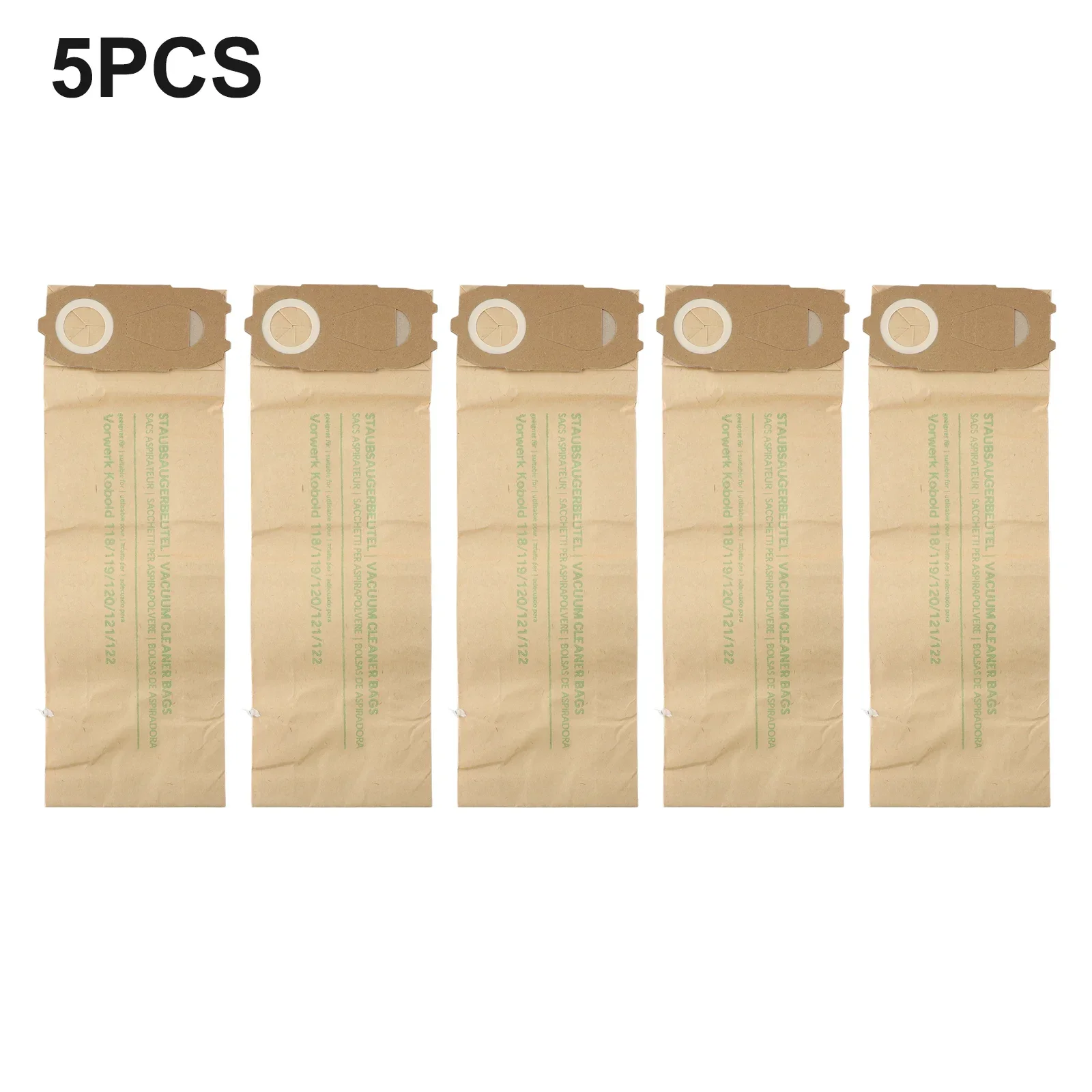 5pcs Vacuum Cleaner Dust Bag Replacement For Ko-bold VK 118 119 120 121 122 Household Supplies Vacuum Cleaner Accessories