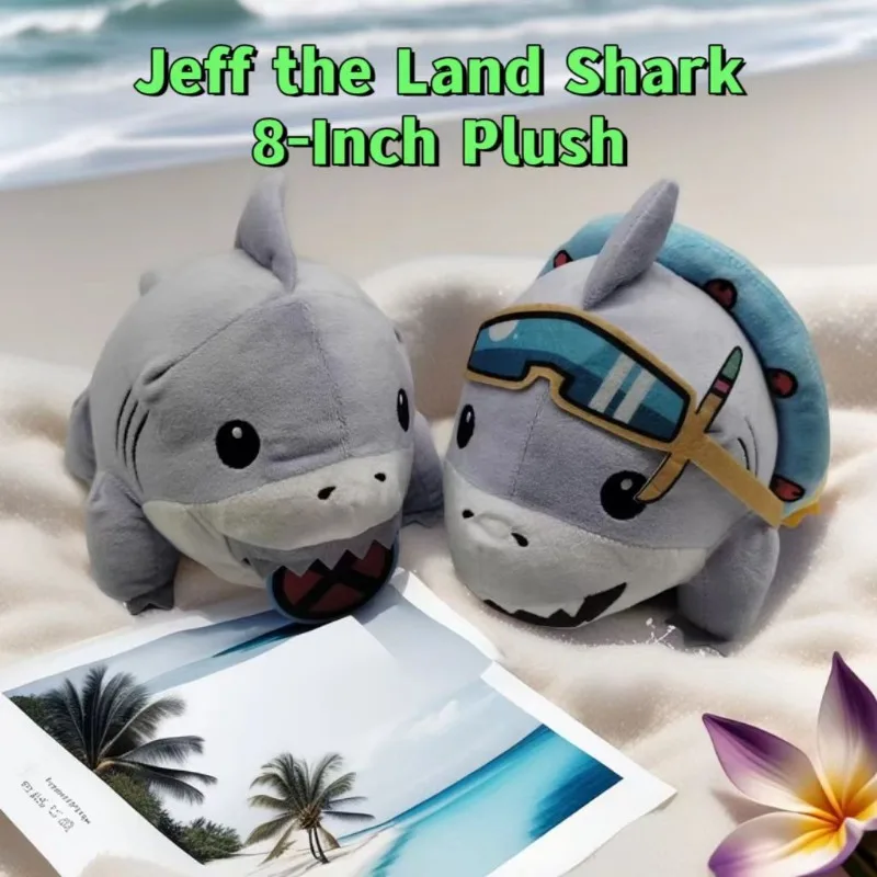 

2025 New Model Little Shark Plush Doll Sleep Soothing Toy Room Decoration Gifts for Friends Birthday Gifts