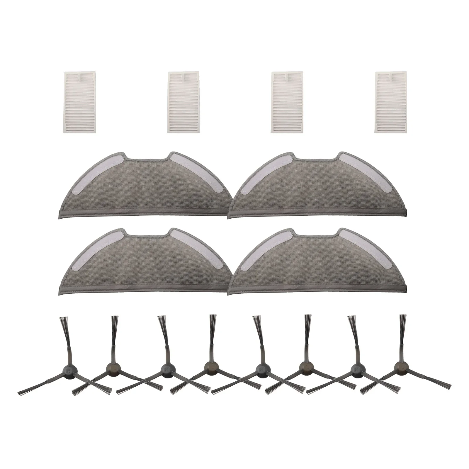 13/18pcs For Eureka NERE10s E10S Replacement Parts Accessories Side Brush Filter Rag Robot Vacuum Cleaner Spare Parts