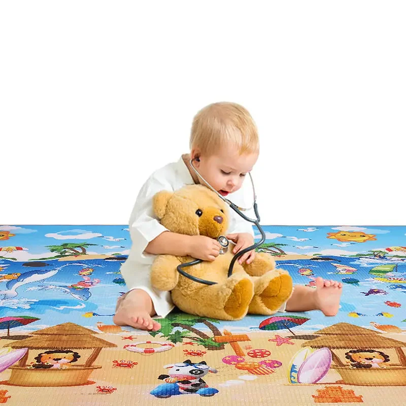 2024 New Children\'s Carpet Development Mat Foam Baby Play Mat Toys Children\'s Mat Play Jigsaw Carpet Household Goods Baby Floor