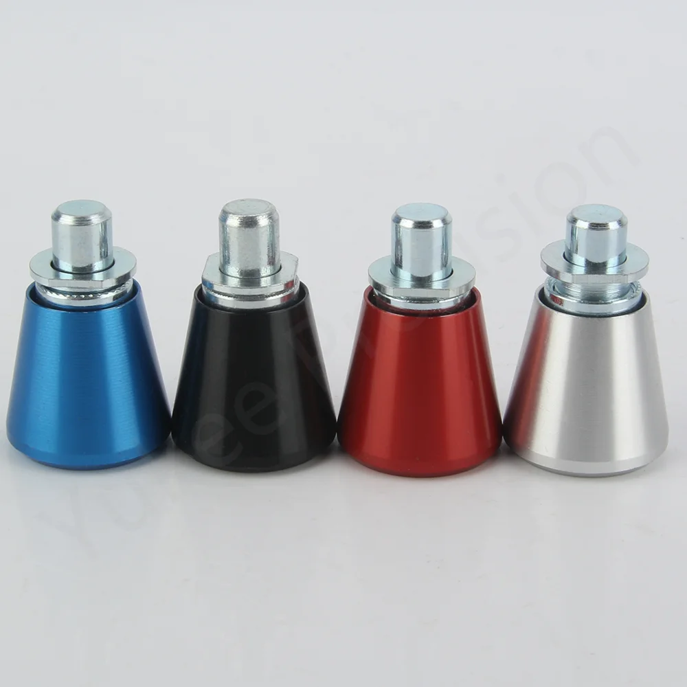 YK521 10pcs/lot Factory Outlet Good Quality Spring-Loaded Plunger Aluminum Alloy Threaded-In Spring Plunger