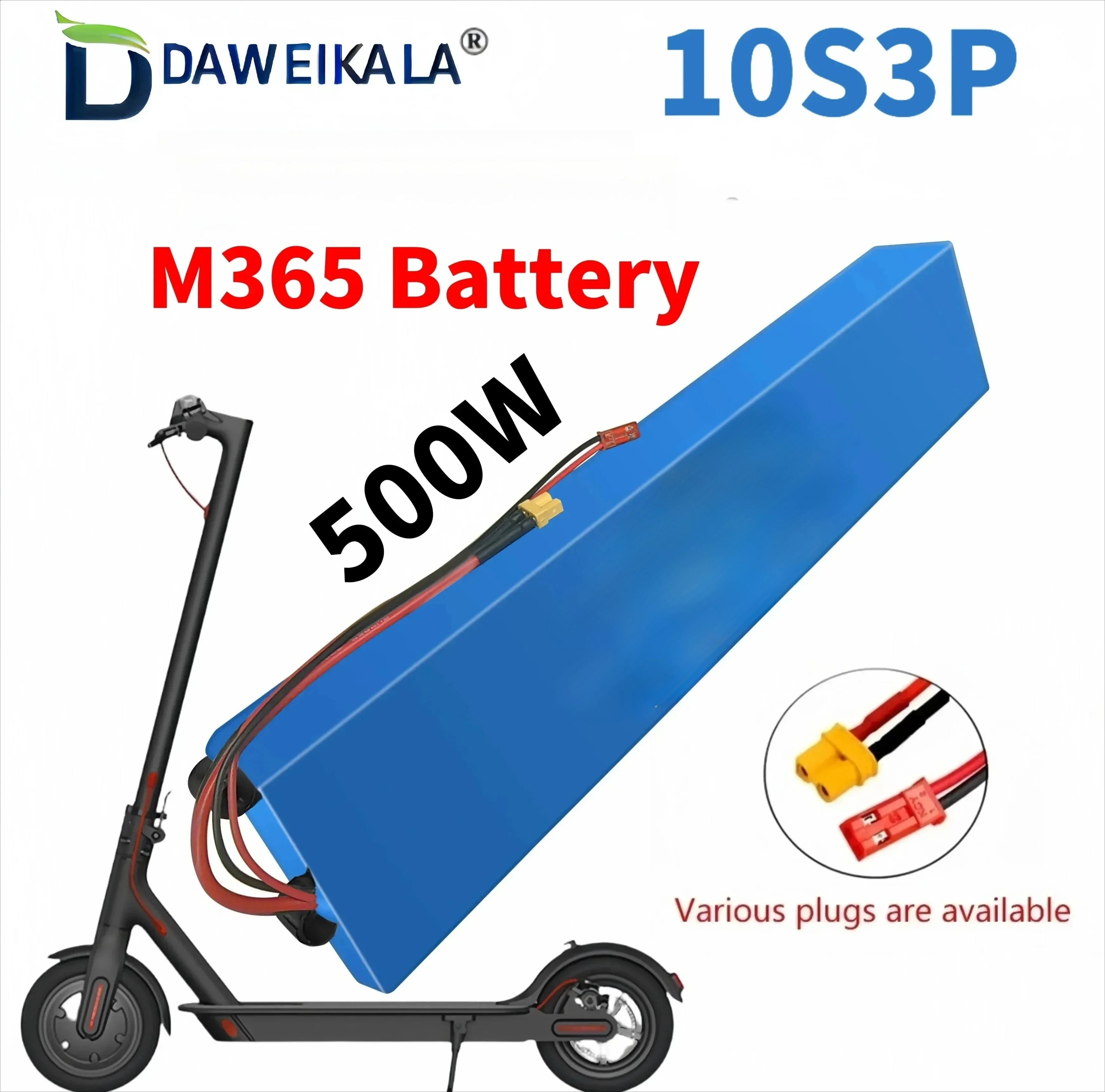 2026 NewDAWEIKALA 10S3P من بطارية جودة العلامة الذهبية 36 فولت 10500 مللي أمبير في الساعة لألواح التزلج الكهربائية M365، حزمة ليثيوم 18650