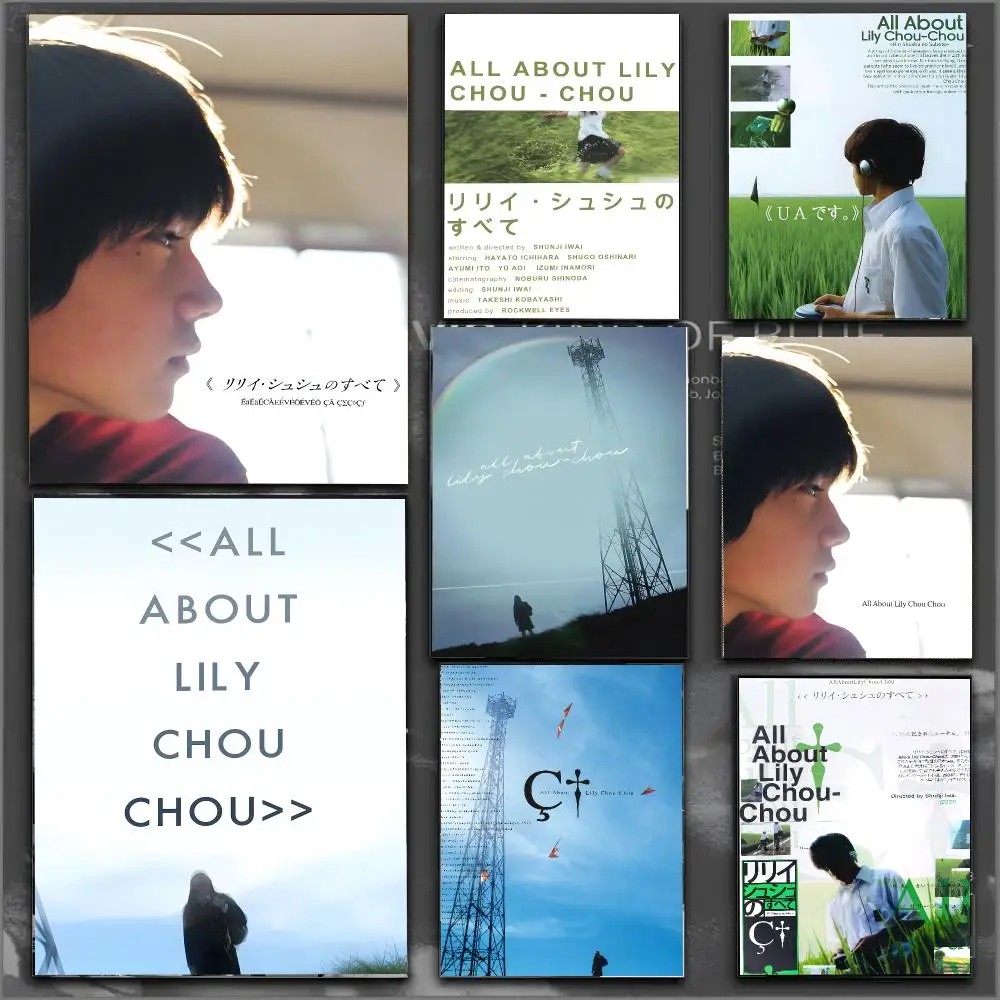 Movies All About Lily Chou-Chou Poster Modern Aesthetic Print Minimalist Bedroom Living Room Home Decor Gift