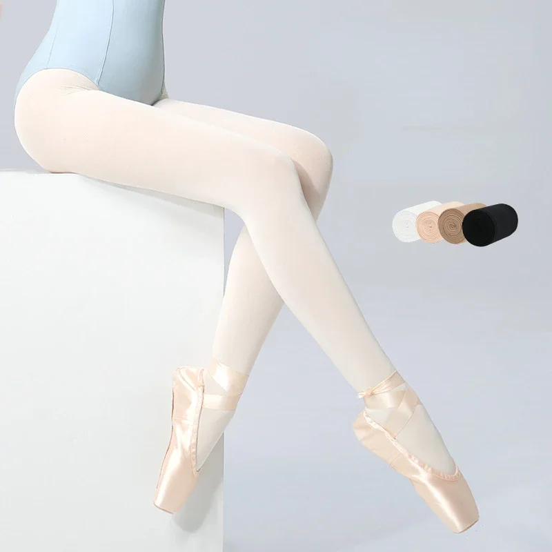 2 PCS Ballet Dance Socks Girls Ballet Dance Leggings Summer Professional Dance Gymnastics Stockings Seamless Pantyhose Stocking