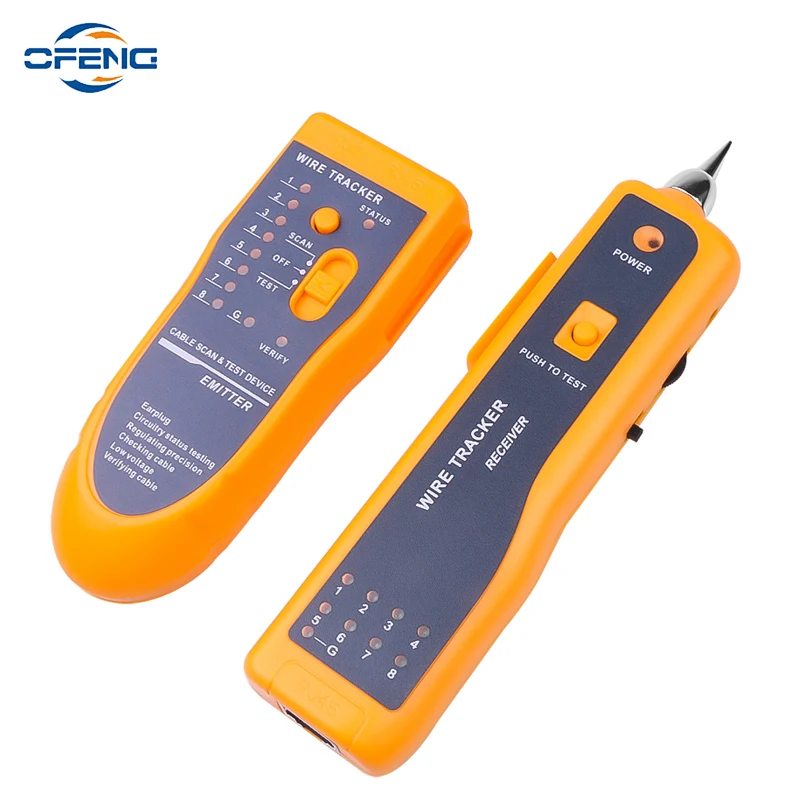 Rede Cable Tester e Telefone Fio Rastreador, LAN Tester, Line Finder, DIY, LAN Tracer, Ethernet TesterDetector, RJ45, Cat5, Cat6