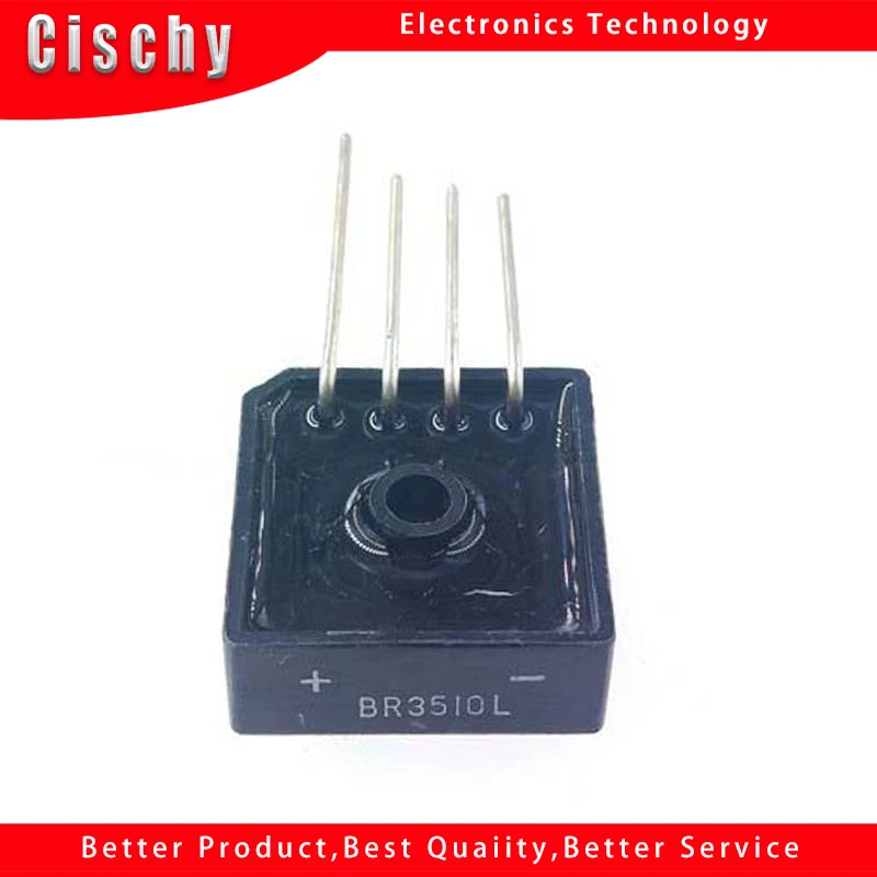 

1pcs/lot BR3510L BR3508L BR3506L BR3504L BR3502L BR3501L BR3510 BR3508 BR3506 BR3504 BR3502 BR3501 bridge rectifiers In Stock