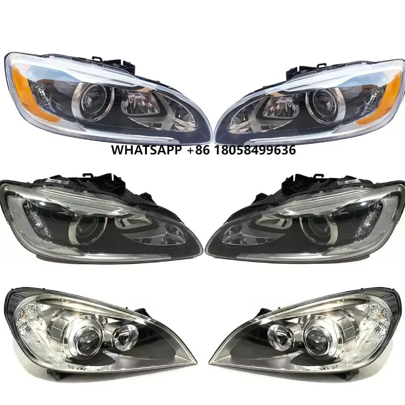 

2011-2018 for Volv S60 V60 Right Front Xenon Headlight XC60 S60L Left Assembly with Warm White Lighting Original Disassembled