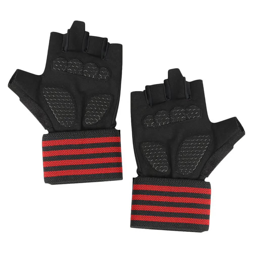 

1Pair Breathable Sunscreen Ice Silk Cycling Gloves Half Finger Non-Slip Outdoor Sports Riding Gloves Shockproof