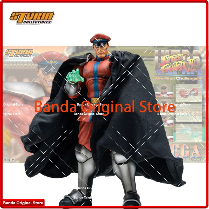100% en stock, figuras originales de anime de Storm Toys M. Bison Ultra Street Fighter II The Final Challengers, juguetes de modelo, regalo