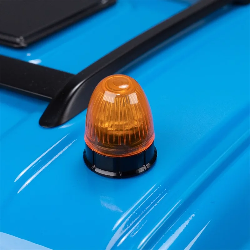 2 Pcs 360 Degree Rotating Light Warning Light Excavator Lights For 1/14 Tamiya Model Xzd-04y Rc Engineering  Light Model Parts