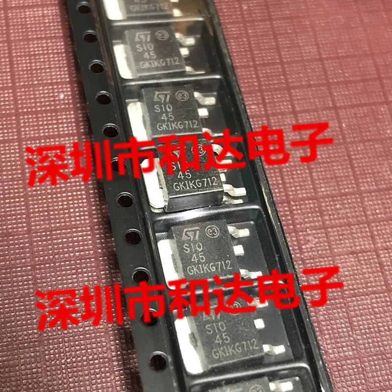 

Original 5pcs/ S1045 STPS1045B TO-252 45V 10A