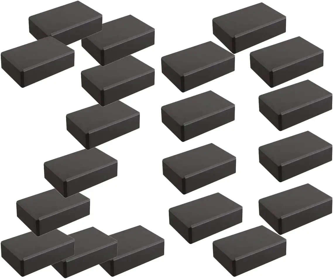 Yoga, Pilates, Workout - EVA Foam Yoga Blocks, 20 Pack, Firm and Supportive, 3\
