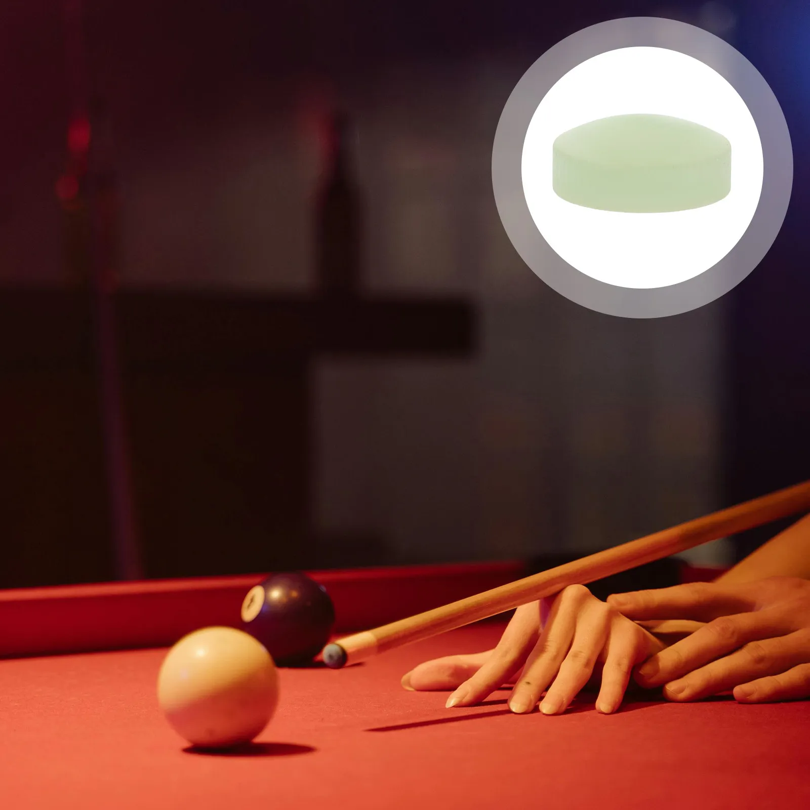 

Billiard Cue Tip Fiberglass Hard Precision Pool Snooker Stick Accessory 14mm Replacement Durable Tip for Accurate Shots