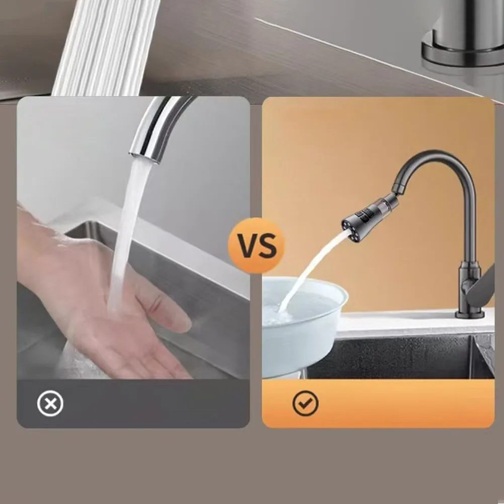 Multifunctional Kitchen Head Kitchen Faucet Aerator Home Kitchen Use Compact Size Environmentally Friendly For Kitchen Sinks