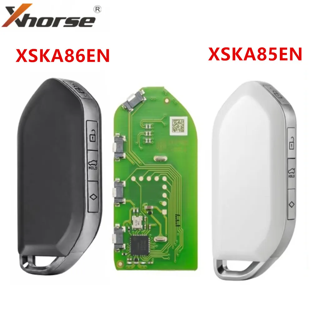 XHORSE XSKA85EN/XSKA86EN Pearl White 4 Buttons QI.Y EV XM38 Series Universal Smart Key
