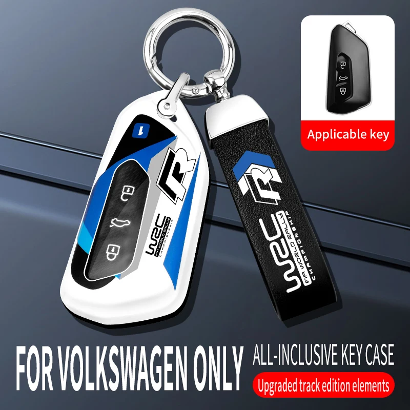 

Fashion New ABS+TPU Car Key Case Bag For ID.3 ID.4 ID.6 Golf 8 Teramont Lamando L Talagon Tavendor Viloran MK8 Accessories