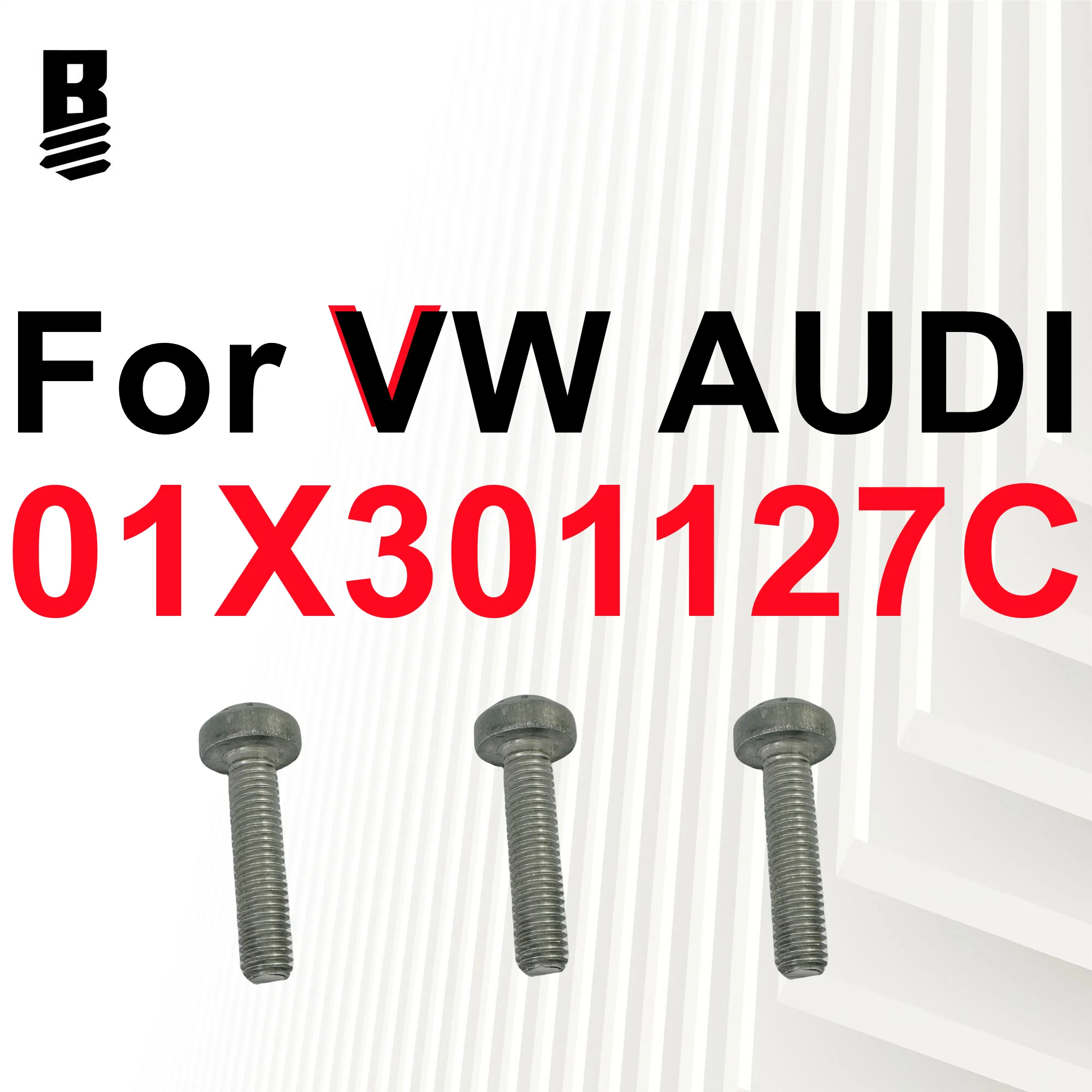 

01X30112 7C плоская головка болта Mechatronic Unit Housing Bolt M8X35X30 подходит для Audi Volkswagen Bolt Boss