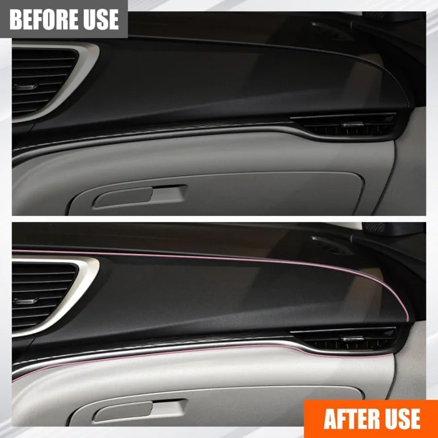 سيارة الداخلية صب شرائط الكسوة 33Ft/10M العالمي الكهربائي الديكور حشو إدراج شرائط لتصفيف لوحة القيادة DIY F