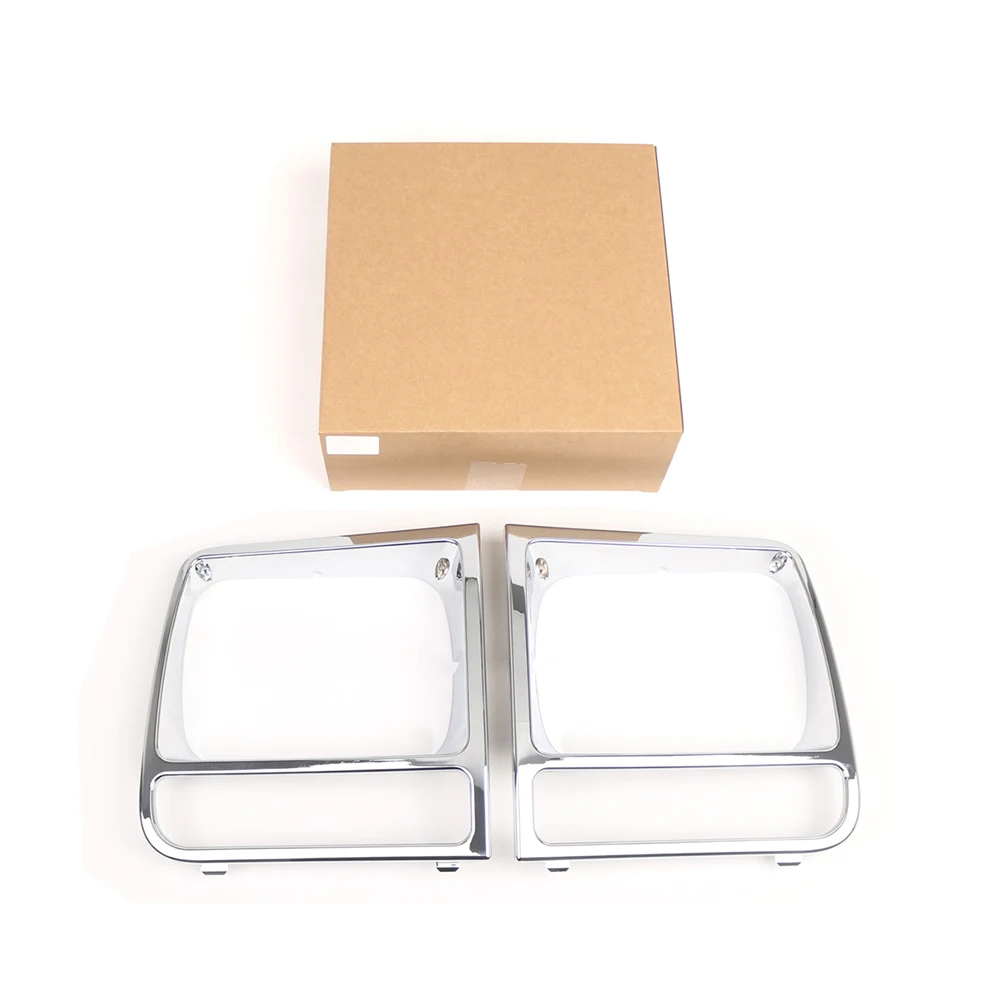 

Headlight Exterior Frame Automotive 25.5*25.5*6.2CM Headlight Frame Tailored For 1997-2001 Easy Installation Process