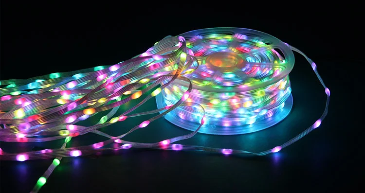 12V 4pin WS2815 Seed Pixel Outdoor LED String Lights Backup Data Wire Individually Addressable RGB Indoor Festivals Accessories