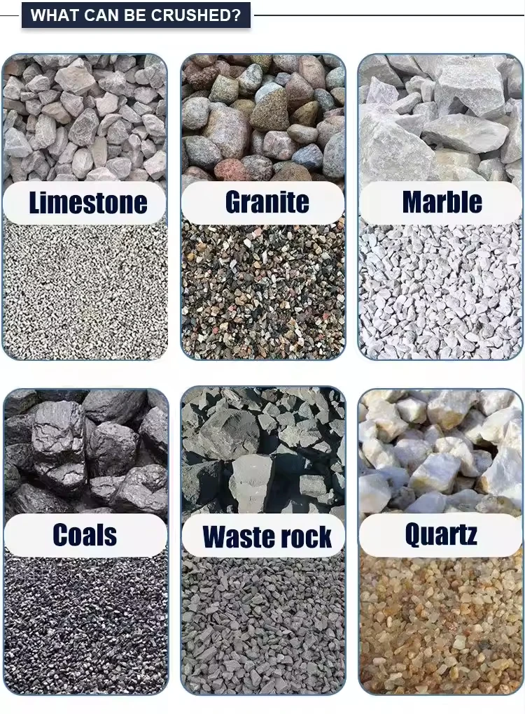 ハンマークラッシャー小石鉱石岩 5.5KW 7.5KW 小型クラッシャータイルコンクリートブロック建設廃棄物砂製造機