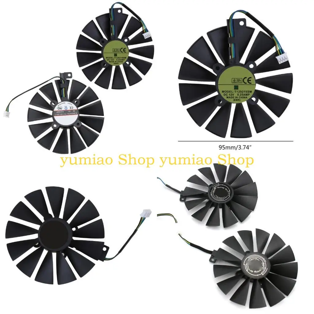 

587b 0,25 амбана RX470 RX570 вентилятор для RX470 RX570 Gaming GPU радиатор