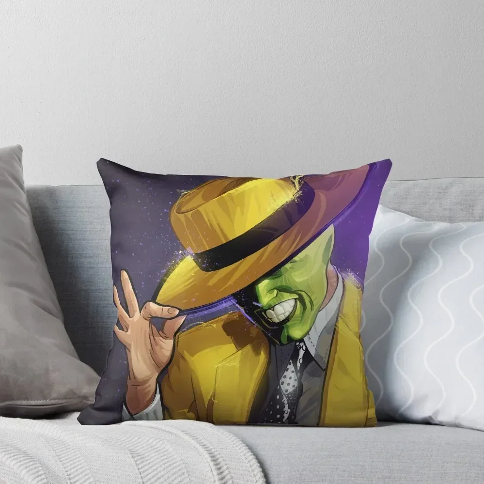 

The Mask Throw Pillow Cushions For Sofa Luxury Living Room Decorative Cushions pillow