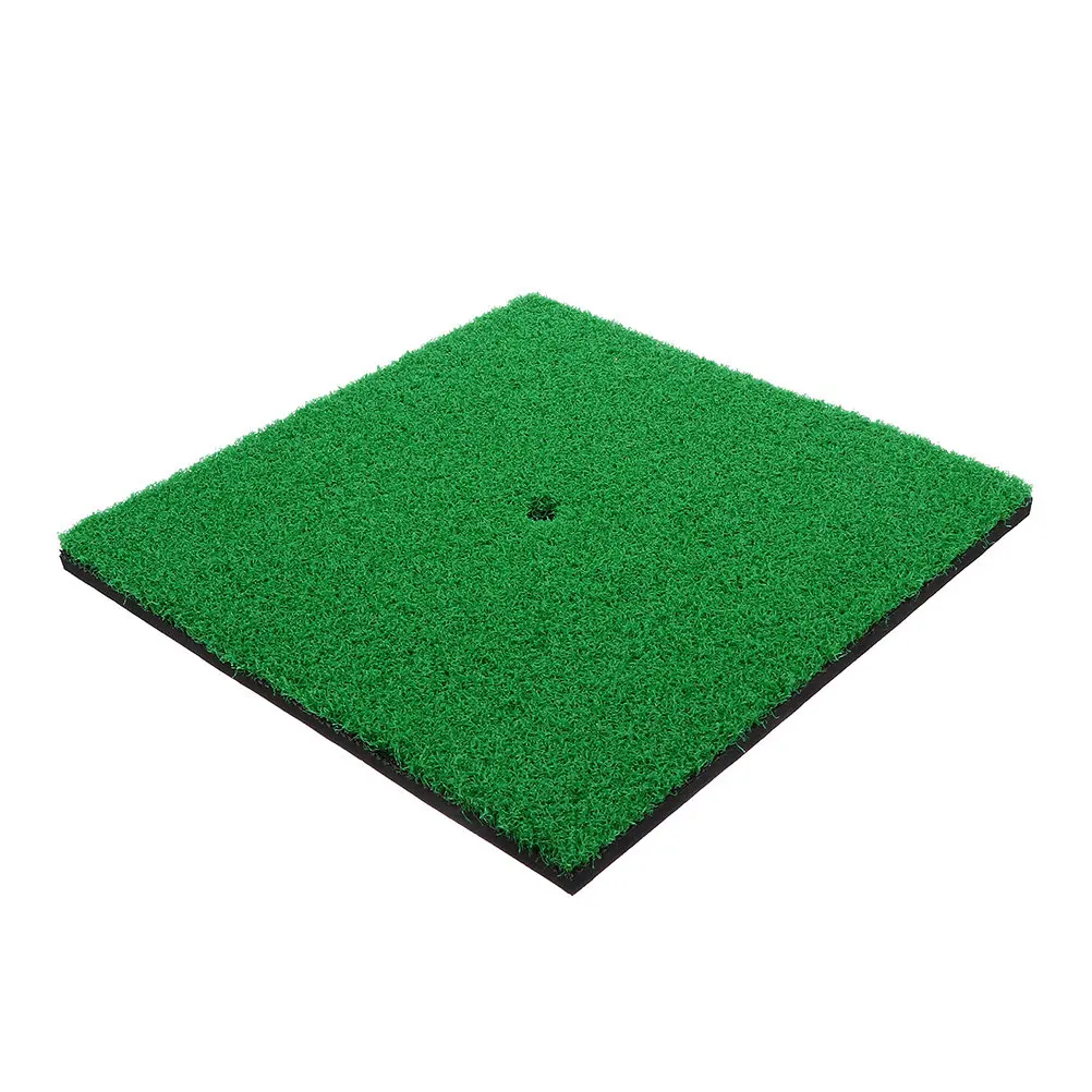 

Premium Nylon Grass Golf Hitting Mat for Indoor Outdoor Practice Backyard Office Garden Training Aid Simulation Turf Pad Dark
