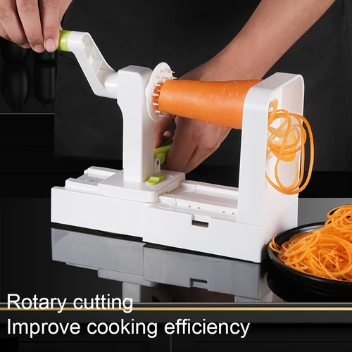 야채 강판 핸드 크랭크 슬라이싱 도구, 분쇄기, 마늘 다지기 스파이럴라이저, 감자 당근 오이 슬라이서, 주방 도구 