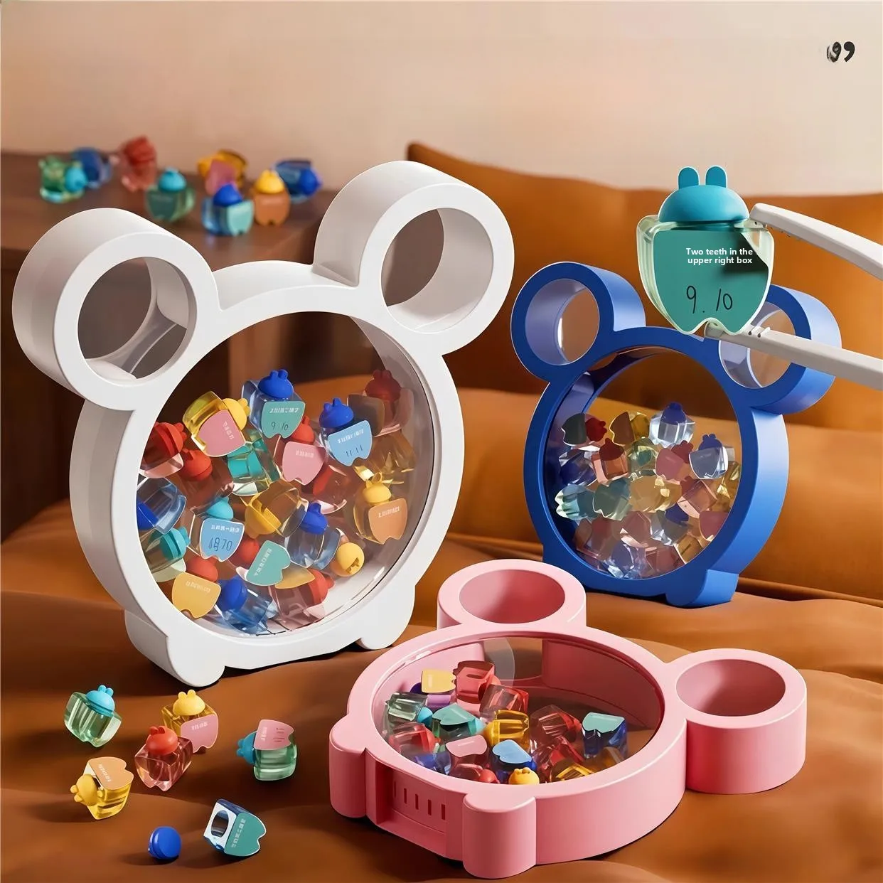 子供用歯箱-歯保管箱-歯交換記念箱-女の子-男の子-脱歯コレクション保存箱