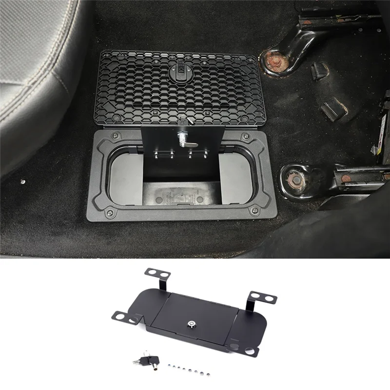 

Trending Rear Seat Floor Locking Storage Box Safety Lid For Dodge RAM 1500/2500/3500 2009-2018 Pickup Truck