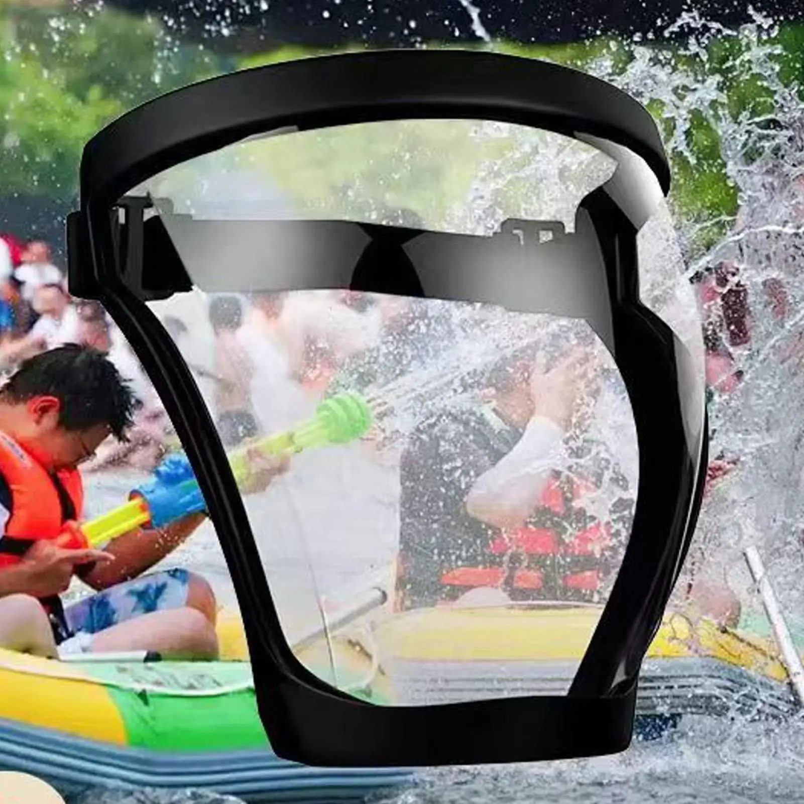 

Transparent Head Eye Safety Protective Cover Full Face Shield Mask Glasses Screen Visors Dust Anti-Fog face cover Kitchen Tools