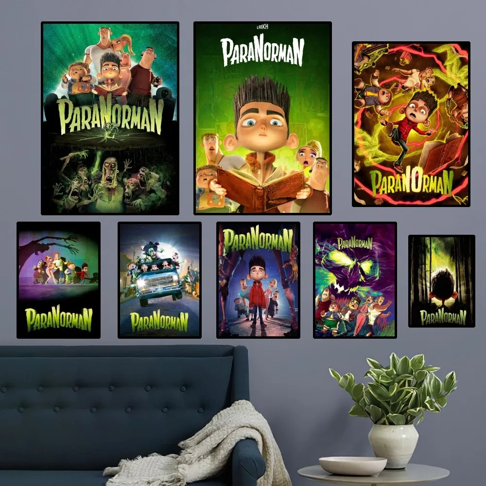 ParaNorman Cartoon Poster Home Room Decor Aesthetic Art Wall Painting Stickers