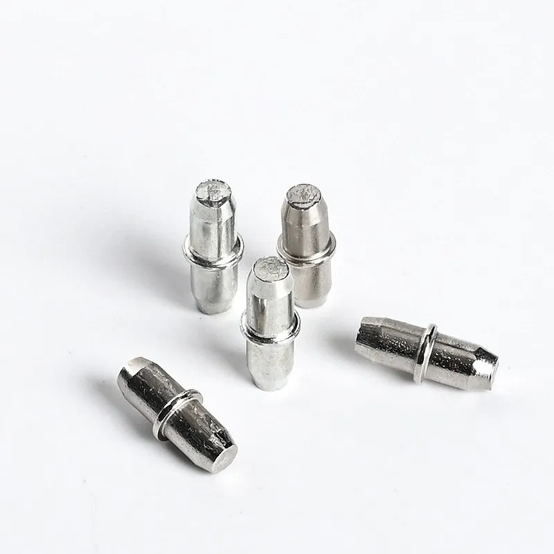 89 pcs Furniture Board Brackets, Bookshelf Layer Pins, Rust Resistant Finish, Iron Metal Material, Multipurpose