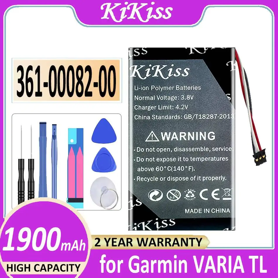 

Экологичная батарея 1900 мАч для велосипедного радарного фонаря Garmin Varia TL RTL501 RTL510 (361-00082-00)