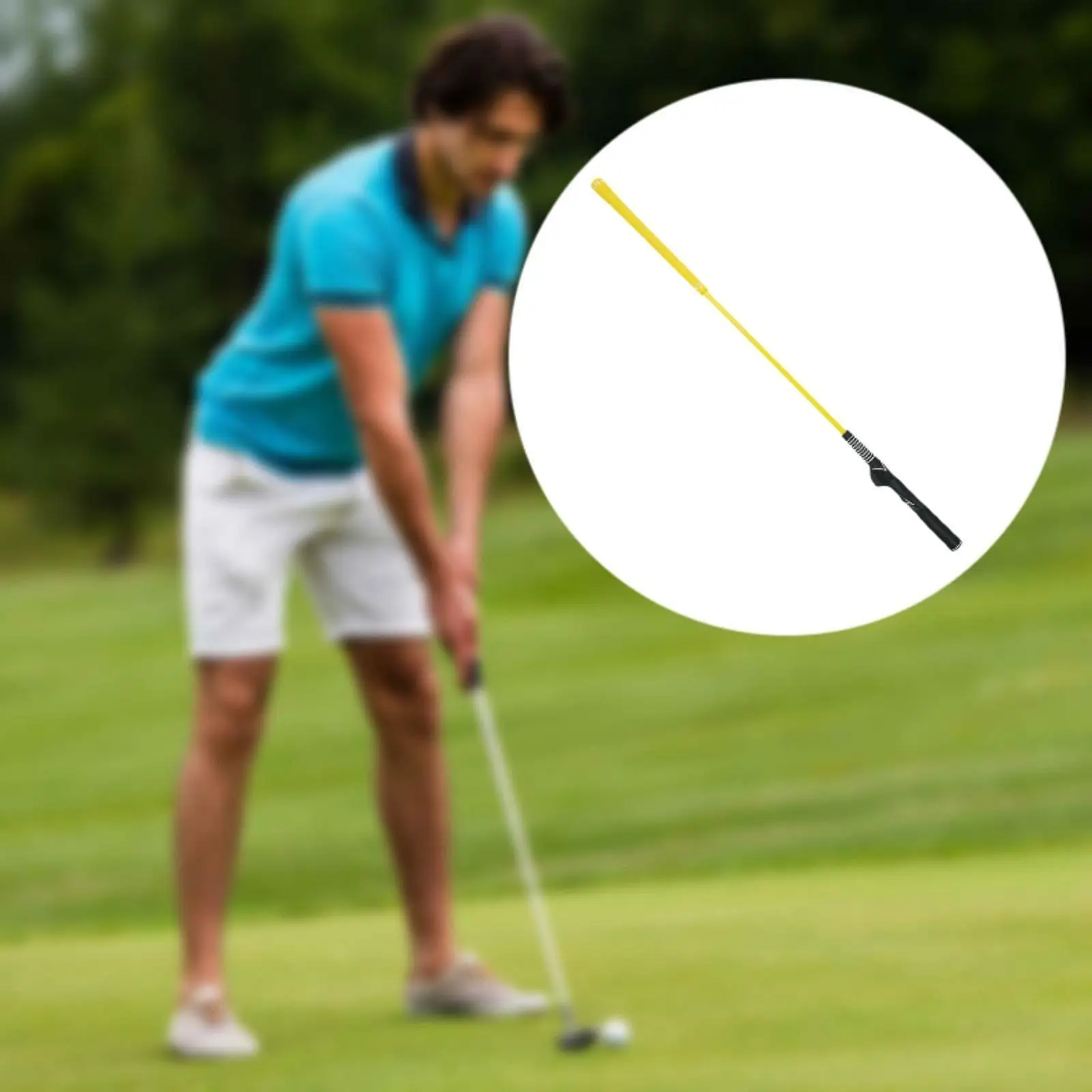 

Golf Swing Trainer Equipment for Strength Training Men Grip Trainer Chipping Aid Indoor Outdoor Sports Use