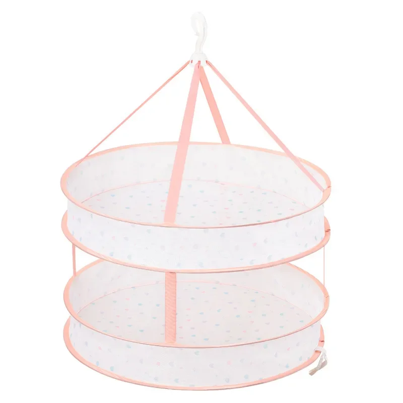 

Gypsy Printed Clothes Mesh Drying Clothes Double Layer Tile Mesh Pocket Drying Basket Sweater Socks