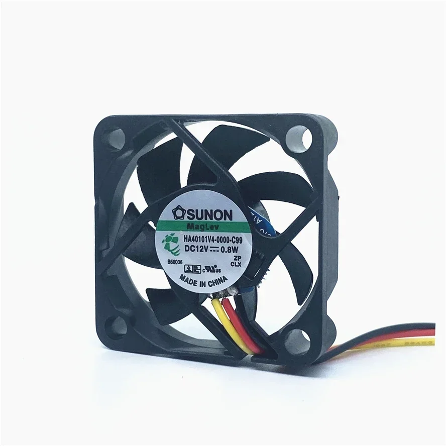 SUNON Maglev 4010 40mm 40x40x10mm Cooling Fan 4CM HA40101V4-0000-c99 DC12V 0.8W For 3D Printer North Bridge Chip Fan 3pin