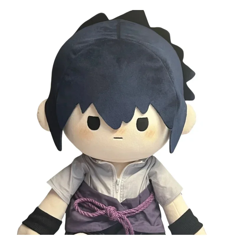 

NEW Naruto Uchiha Itachi Sasuke anime peripheral cartoon attributes cotton doll Hawk Xiaozuo 40cm sitting Kawaii cute doll gift