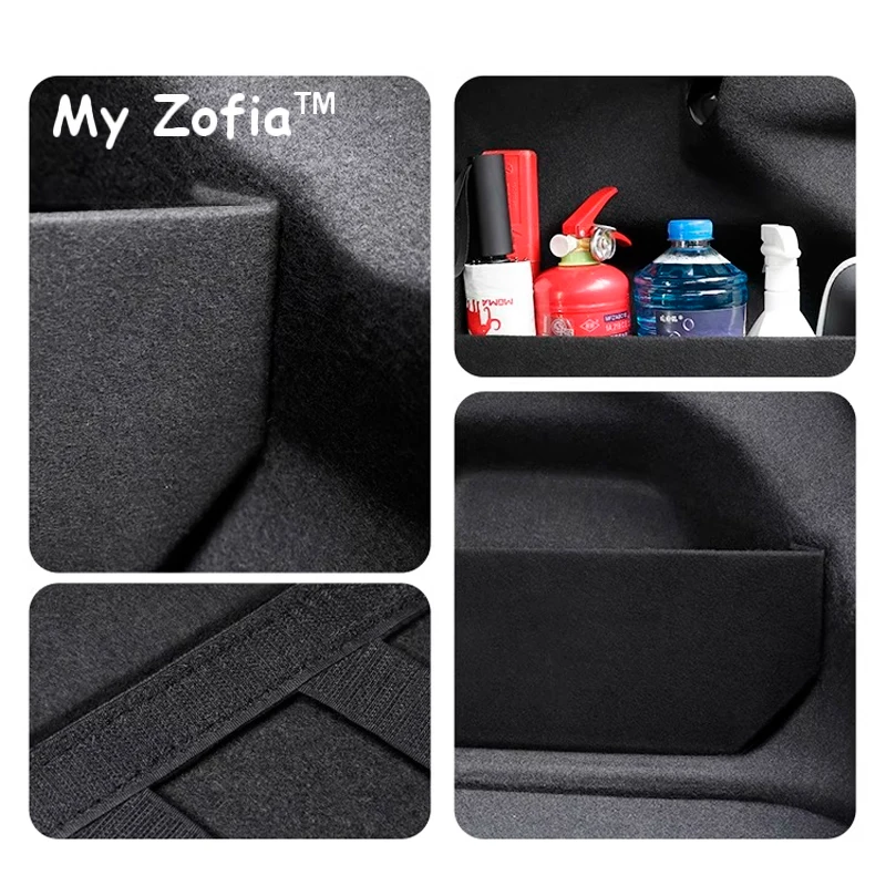 For HAVAL H5 2023 2024 2025 Car Trunk Partition Interior Decoration Supplies Organize Storage Panel Storage Box Pad Accessories