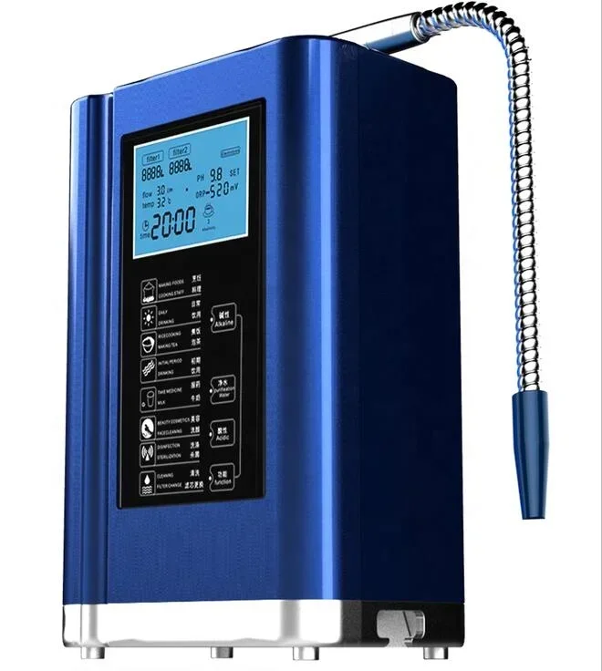 OEM Alkaline Home Drinking Water Ionizer Filtration Hot Sale Alkaline Water Dispenser Alkaline Water Ionizer Purifier Machine