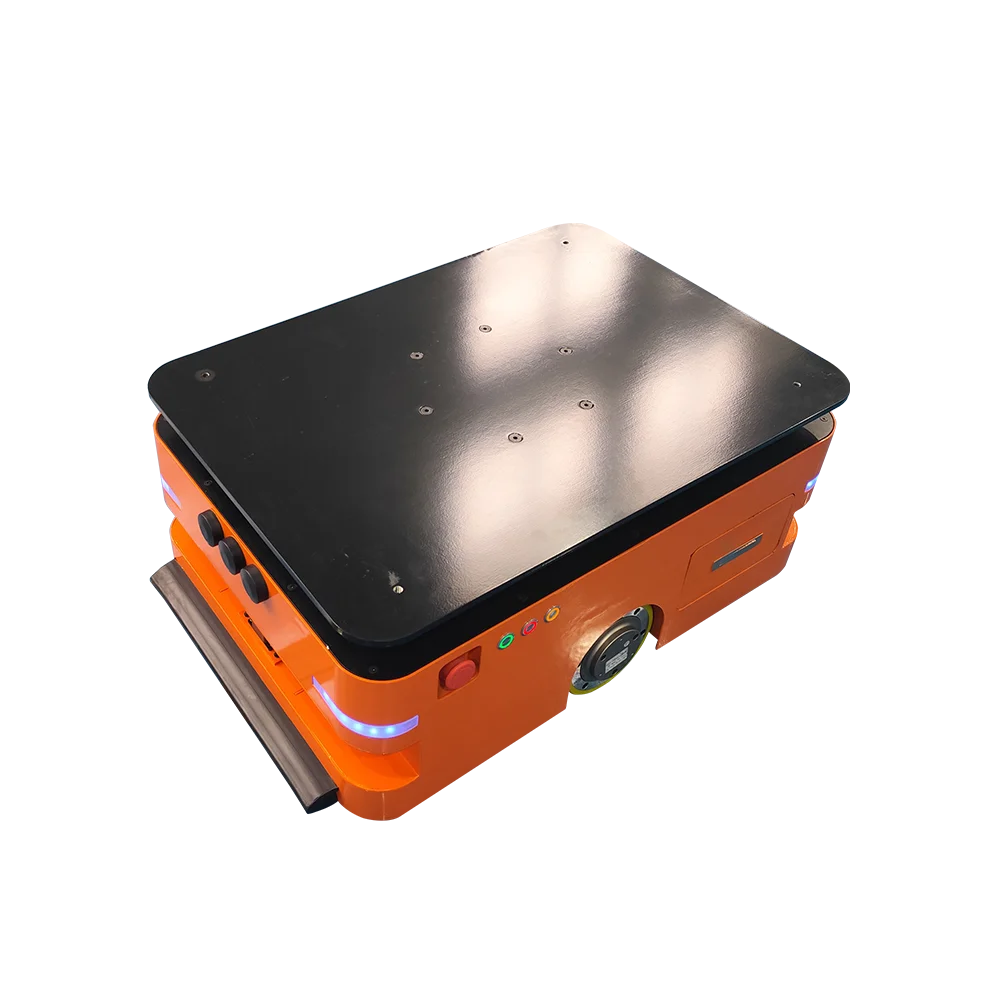 High Precision AGV Robot with 600kg Payload Capacity and Laser Obstacle Avoidance for Large Scale Warehouse Logistics Pro