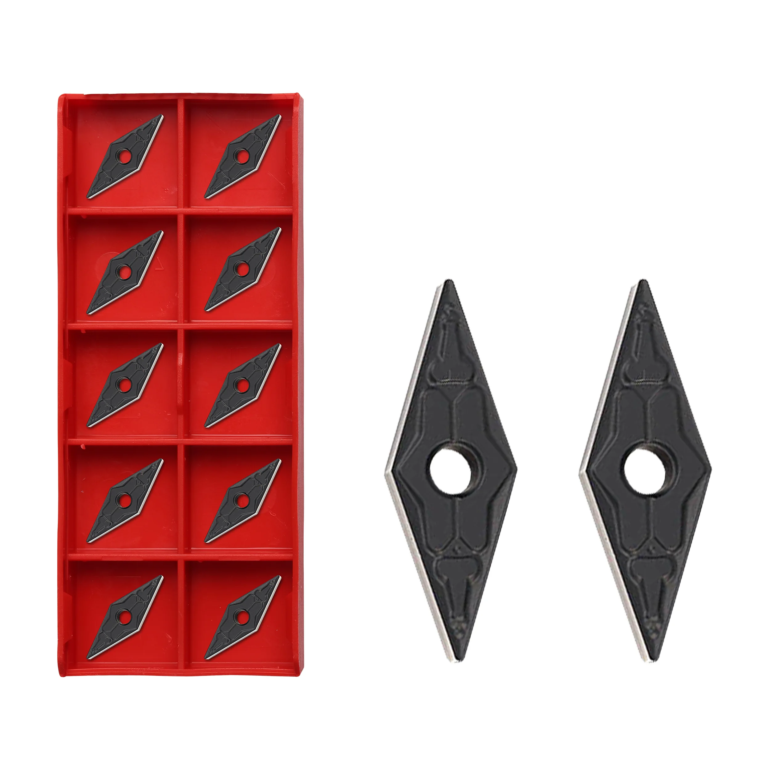 10 Chiếc VNMG160404 VNMG160408 TM VNMG160412-TM NK3100 Độ Cứng Cao Carbide Dạng Tiện Bằng Máy CNC Công Cụ Chống Trầy Cho Thép Một Phần