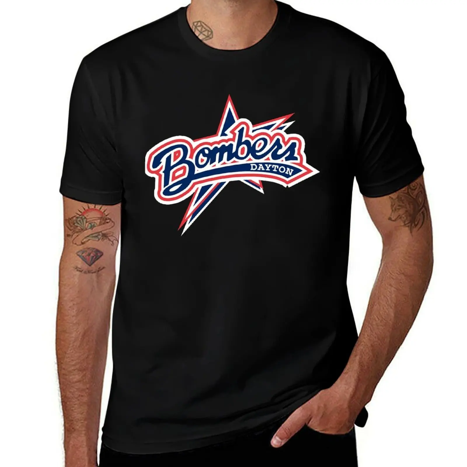 Dayton Bombers T-Shirt Lightweight Gym Training T-Shirt