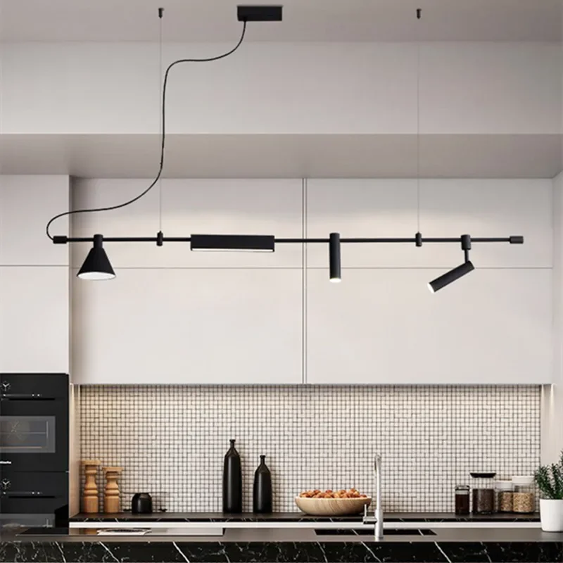 Imagem -04 - Luzes Led Pingente para Mesa de Café Designer Nórdico Chifre Spot Light Sala de Jantar Lustre de Cozinha Decoração Minimalista Luminária