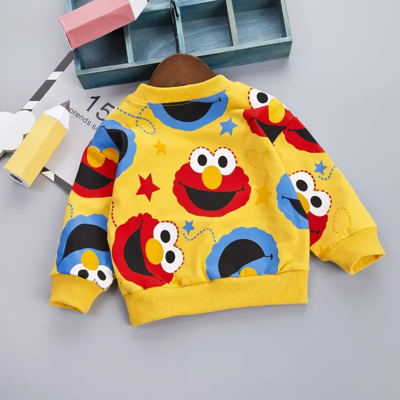Camiseta con estampado de conejo para niños y niñas, ropa de manga larga para primavera y otoño, nueva marca