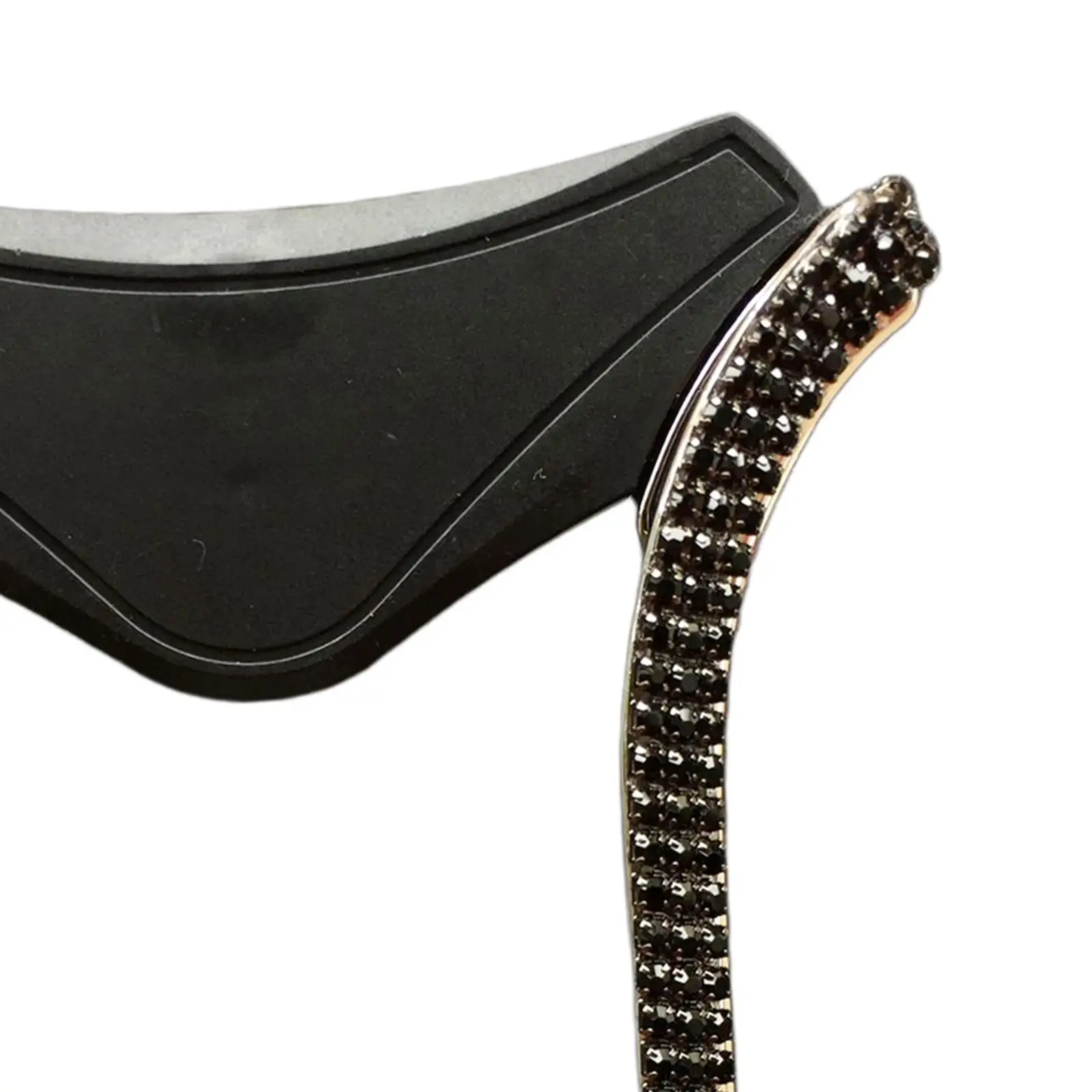 حامل هاتف السيارة الأنيق مع حجر الراين الكريستالي للهواتف مقاس 4.0-6.5 بوصة